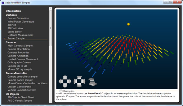 Arrows sample screenshot