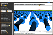 Arrows animation at a different angle.