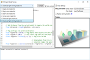 HLSL Shader editor with real-time preview of the 3D objects rendered by the compiled shader.