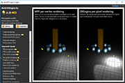 Render quality comparison between WPF and DXEngine rendering.