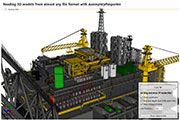 Complex oil rig 3D model imported by Assimp importer.