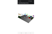Ab4d.SharpEngine in an Android application (Multi-SceneNodes sample)