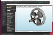 Ab4d.SharpEngine in an Avalonia application on Ubuntu Linux with native assimp library (Assimp importer sample)