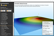 Ab4d.SharpEngine in a WPF application on Windows (animated arrows sample)