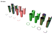 Different 3D tubes
