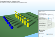 Percentage Closer Soft Shadows (PCSS) sample