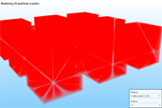 Rendering 9 million pixels
