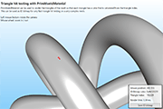 Super fast triangle hit-testing by using PrimitiveIdMaterial