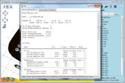 Viewer3ds with opened info window with details about selected object.