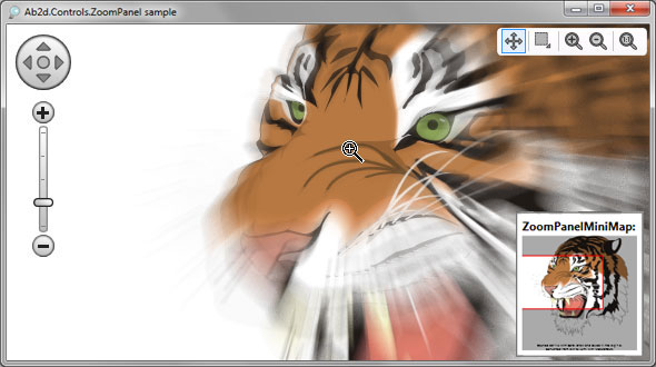 ZoomPanel, ZoomPanelMiniMap and ZoomPanelNavigator in WPF application