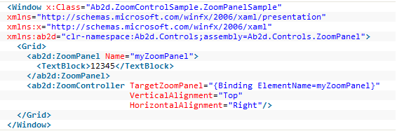 ZoomPanel sample code