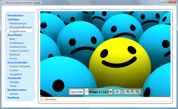 Image Browser sample