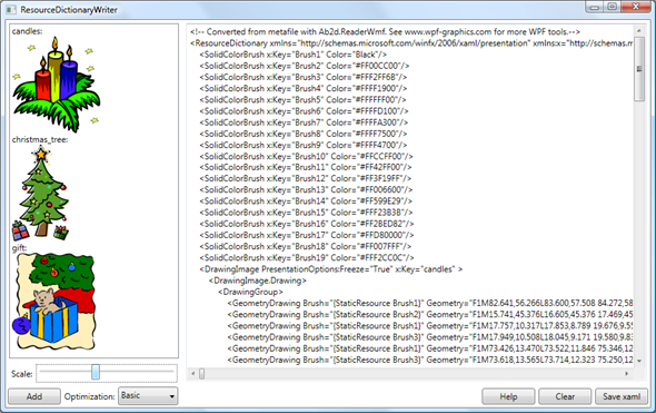 ResourceDictionaryWriter screenshot